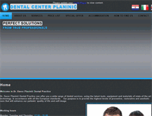 Tablet Screenshot of dr-planinic.com